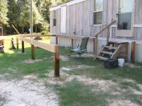 10-3-20 Painting Brady's Deck Frame.jpg
