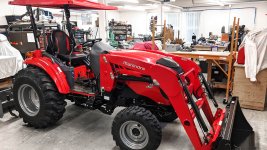 New Tractor in workshop - small.jpg
