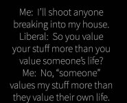 You value your stuff more than....jpg