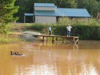 Small pond and our home..jpg