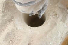 2005 - Post Hole in Rock at Farm 7_resize.JPG