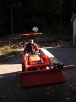 Framing on Tractor.JPG