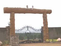 Giant Posts for Gate.JPG