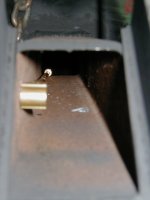 Oil Line In Air Intake Tube.JPG