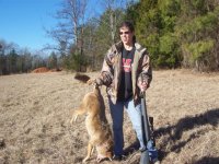Steph trying to lift her coyote one handed !!.jpg